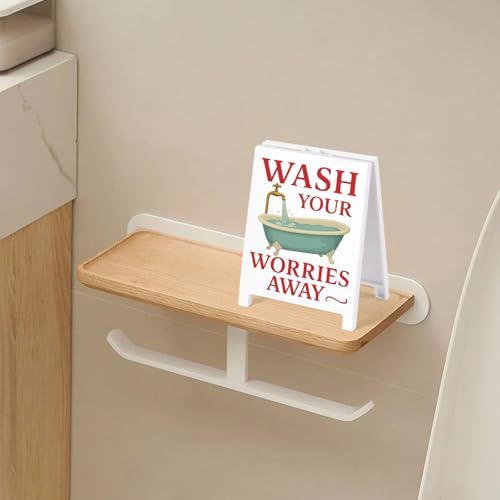 Wash Your Worries Away Decor Sign