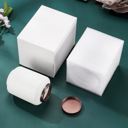 SOITIS 45 Inch Ceramic Urns for Ashes - Medium Keepsake Urn