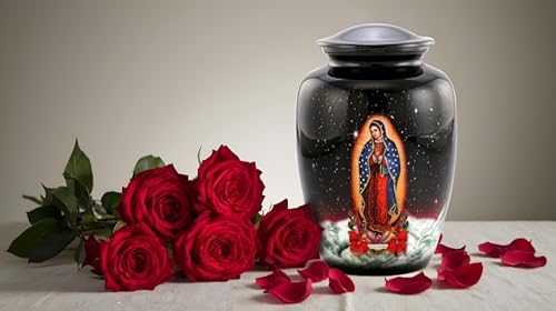 Our Lady of Guadalupe Urn Full Size Religious Cremation Urn
