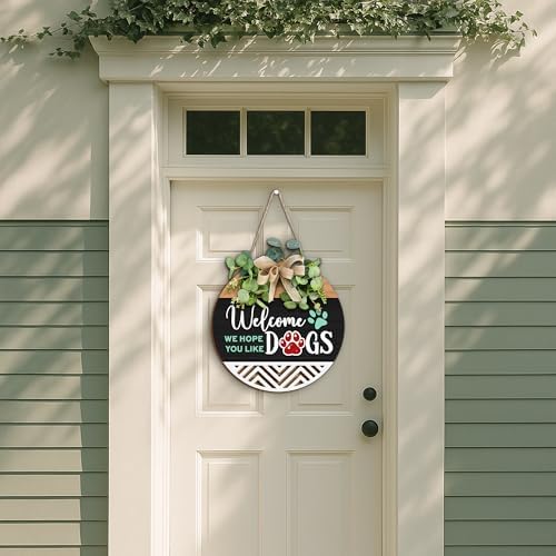 Gossby Interchangeable Welcome Sign for Front Door