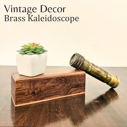 Explore The High Seas Vintage Brass Telescope with Case