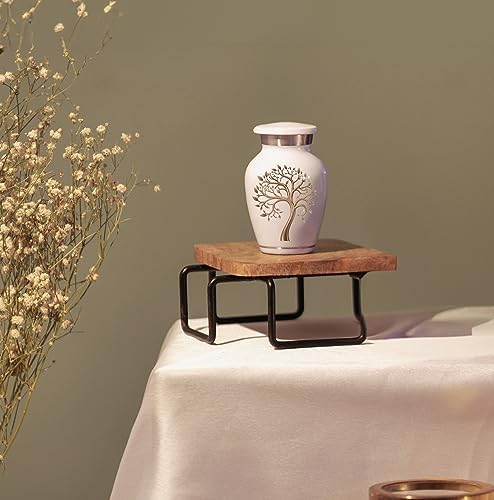 Yatskia Set of 4 Mini Keepsake Urns for Human Ashes