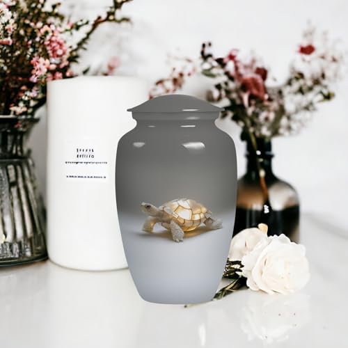 Turtle Haven Urn - 3 Inch Mini Urn For Ashes 2 Pcs