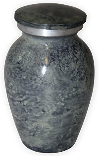 Apollonia Grey Keepsake Urn for Ashes - Small Size