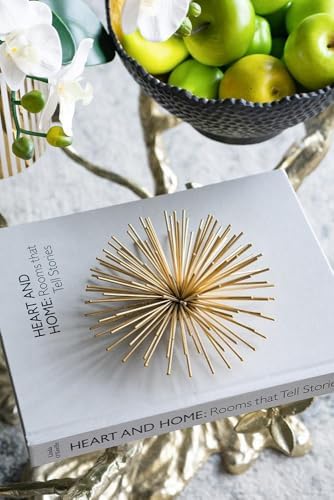 ORYNTIDE Gold Iron Starburst Wall Decor