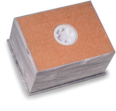 Deering Moments Cremation Urn in Grey Marble with Custom Engraving