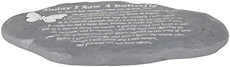 Dicksons Butterfly Poem Resin Stepping Stone Wall Plaque