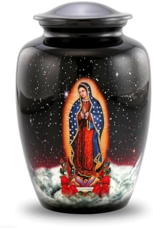 Our Lady of Guadalupe Urn Full Size Religious Cremation Urn