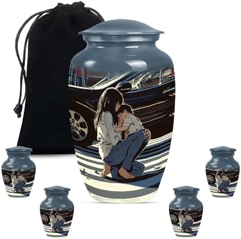 Unique Keepsake Urns for Ashes - Decorative Combo Set