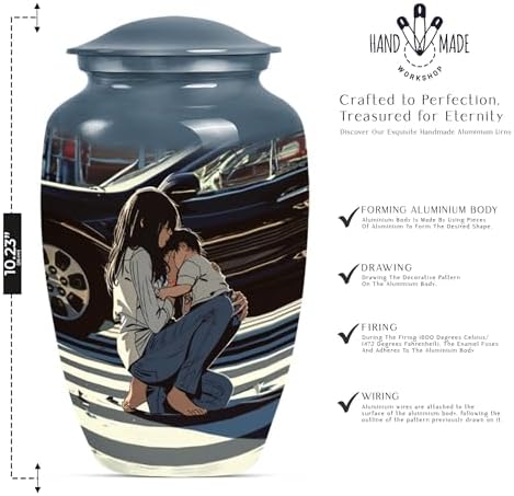 Unique Keepsake Urns for Ashes - Decorative Combo Set