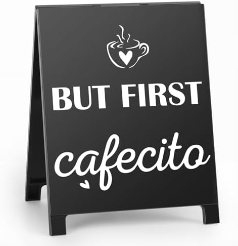 Coffee Signs for Coffee Station But First Cafecito