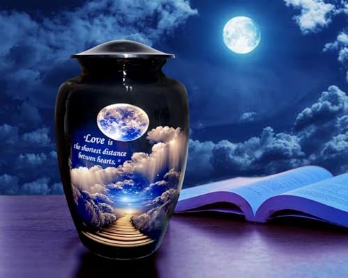 Highstreet Nautical Urn 10 Inch Moonlight Design