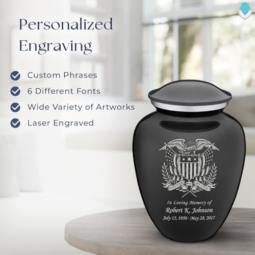 GetUrns American Glory Cremation Urn 200 lbs