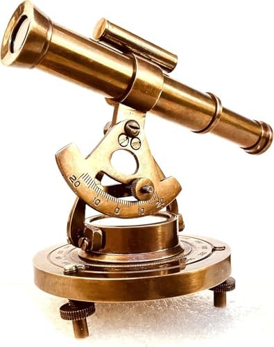 Antique Brass Nautical Telescope for Home Office Decor
