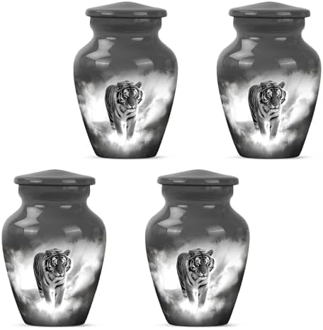 Miniature Cremation Urn Set - 3 Inch Pack of 4