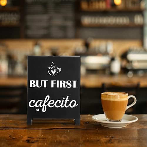 Coffee Signs for Coffee Station But First Cafecito