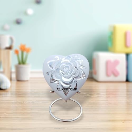Forever Heart Keepsake Urn with Stand