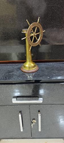 Antique Brass Engine Order Telegraph with Compass 12 Inch Decor