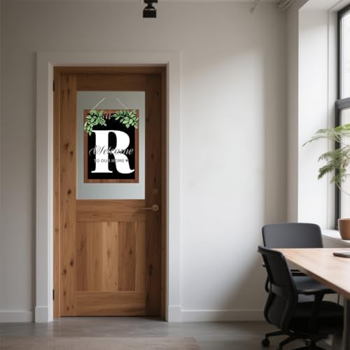 16 x 12 Ultra Large Letter R Front Door Wreath