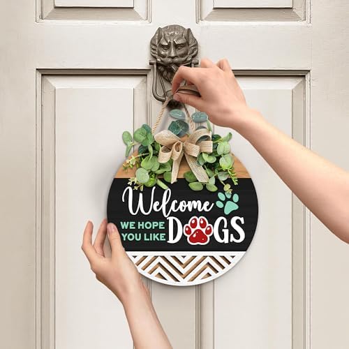 Gossby Interchangeable Welcome Sign for Front Door