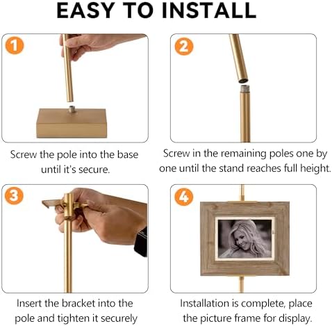 Heavy Duty Metal Easel Stand for Artwork and Signs