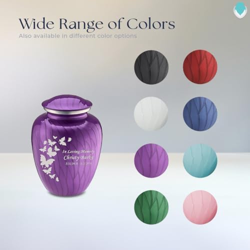 GetUrns Butterfly Cremation Urn for Human Ashes 44 lbs
