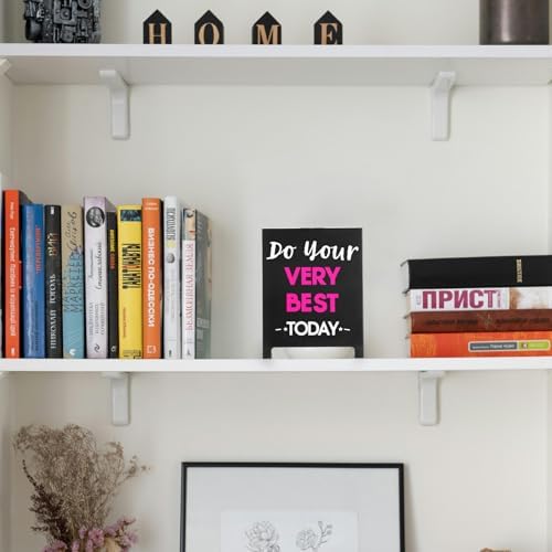 Inspirational Desk Sign Motivational Quote Uplifting Decor