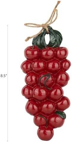 Mega Crafts Cherry Fruit Wall Decor Plaque