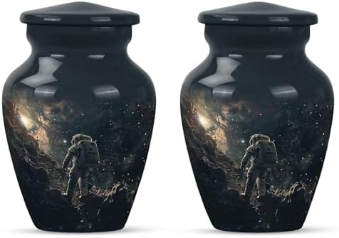 Elegant Space Decorative Urn Set of 2