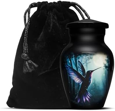 Hummingbird Mini Keepsake Cremation Urn 3 Inch