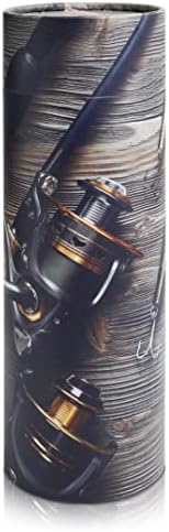Bellaniks Scattering Tubes for Human Ashes - Grey Fishing Design Cremation Urn