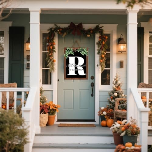 16 x 12 Ultra Large Letter R Front Door Wreath