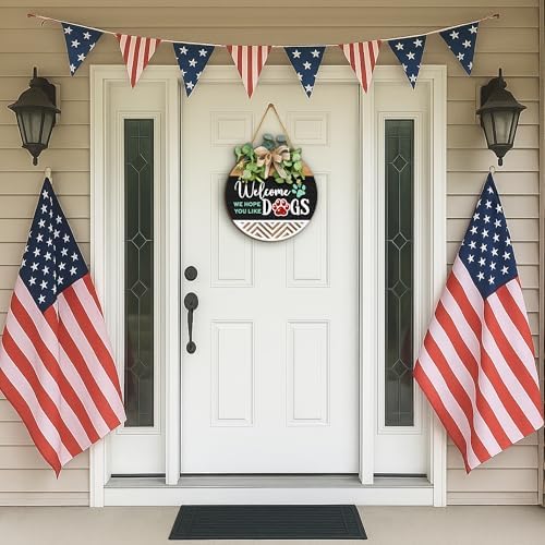 Gossby Interchangeable Welcome Sign for Front Door
