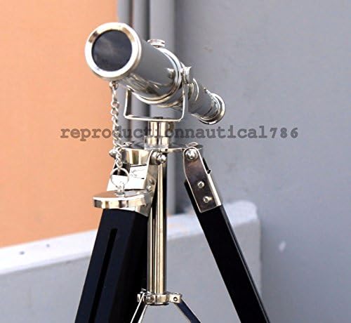 Mahira Nautical Vintage Brass Telescope Decorative Accents