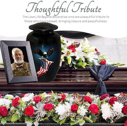 American Flag Eagle Cremation Urns for Adult Ashes