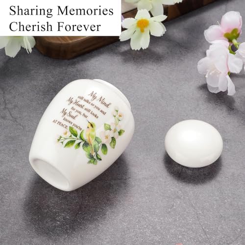 SOITIS Ceramic Mini Urn for Ashes 28 Inch
