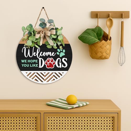 Gossby Interchangeable Welcome Sign for Front Door