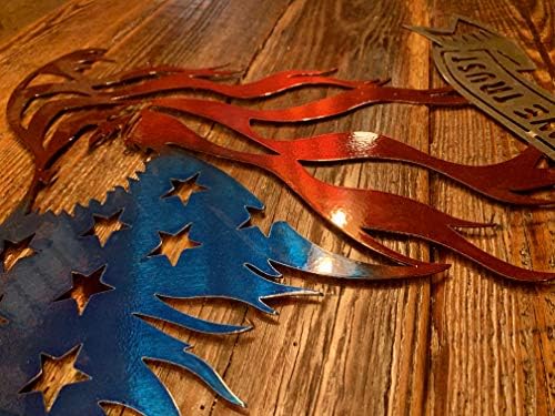 American Eagle Steel Laser Cut Wall Art 36 Inch
