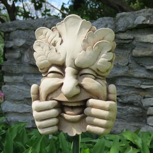 Carruth Studio Too Much Fun Green Man Plaque