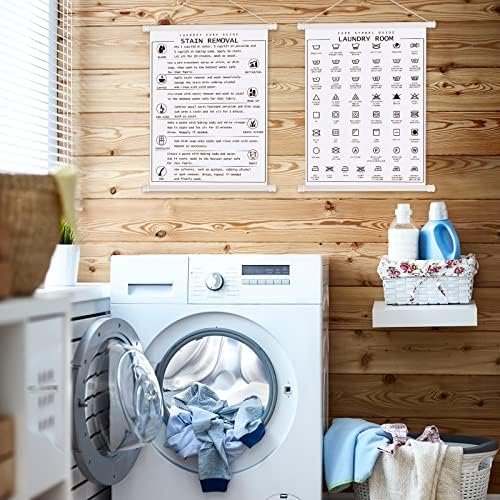 Gersoniel 2 Piece Laundry Room Decor Signs
