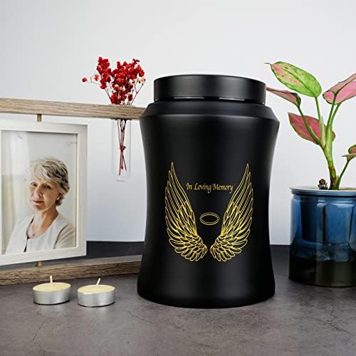 220 lbs Capacity Stainless Steel Urn with Velvet Bag