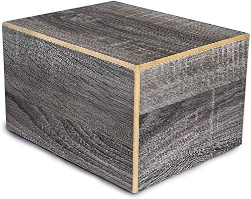 Unforgettable Urns Society Collection Large Cremation Urn for Ashes Coastal Gray