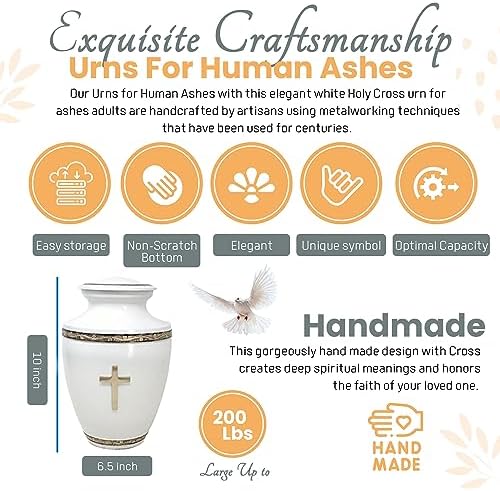 Love Life Beyond Cremation Urn for Human Ashes