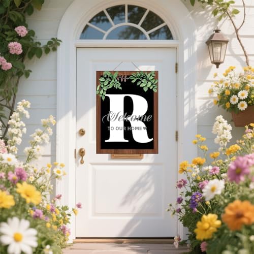 16 x 12 Ultra Large Letter R Front Door Wreath