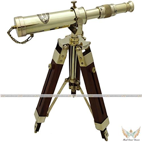 Mahira Nautical Pirate Barrel Telescope with Tripod Stand