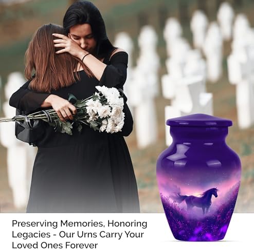 Twilight Horse Cremation Urn for Human Ashes