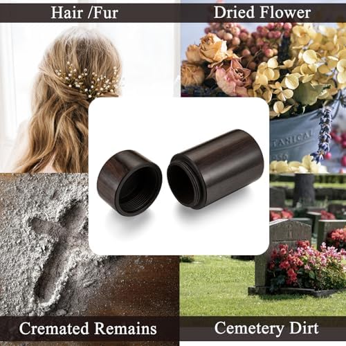 Sandalwood Urn for Human Ashes Small Cremation Urn - Mini Memorial Keepsake
