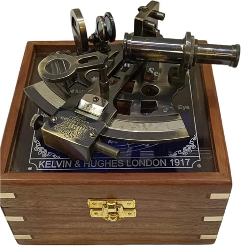 Nautical Telescope with Compass and Sextant