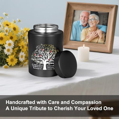 Abooxiu 73 Inch Cremation Urn for Human Ashes
