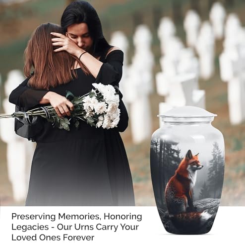 Fox Majesty Burial Urns for Human Ashes Adult Male 10 Inch